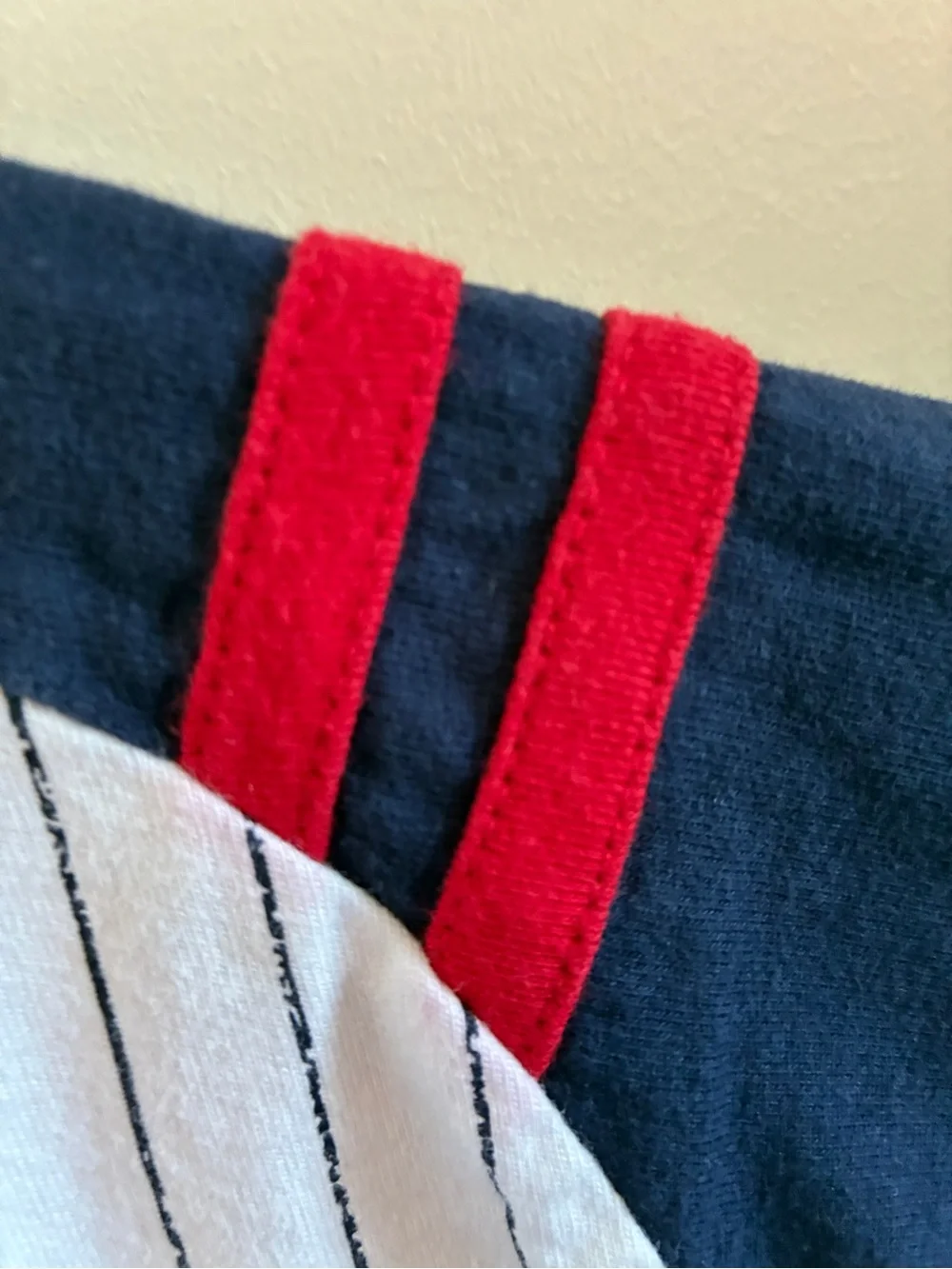 Carter's Navy, White & Red Baseball '36' Sleep Romper Baseball Lifestyle 101
